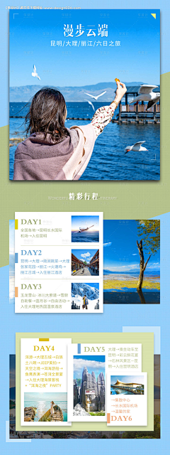 ☑碎花小裙子采集到旅游