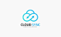 云转移徽标模板#Logo #Transfer #Cloud #Template