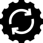 Maintenance free icon