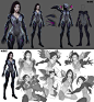 虚空之女 卡莎  2020赛季CG《战士》设计图——拳头Riot公司概念设计师 “杰森” 画作 Jason Chan