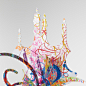 Ryan McGinness，“无题（雕塑研究2）”，2009年，拉格/赖特