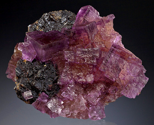 Fluorite with Sphale...
