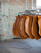 Ally Capellino visits the Italian tannery that produces their vegetable tanned leather.