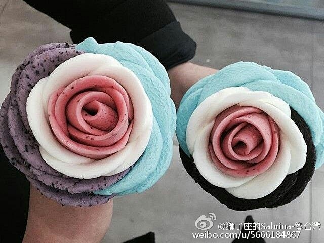 超夢幻「玫瑰花冰淇淋」在台灣也有囉~不但...