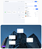 colors CRM design Figma Interface Platform software UI/UX userflow Web Design 