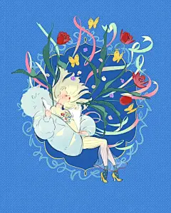 【美图】清新唯美童话风手绘壁纸分享