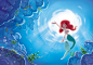 L-ariel-the-little-mermaid-disney-wall-mural-4645- by princessesihamkhallo