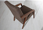 Scrool maple木质扶手椅设计---酷图编号1071408