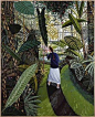 #灵感的诞生# 超现实主义艺术
亨利·卢梭(Henri Theodore Rousseau,1844-1910),法国画家 ​​​​