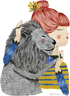 #三鹰堂功夫茶馆# Lobke van Aar星座插画作品 ​​​​