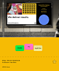 agency brand identity digitalagency identity ux/ui visual Web Design  Website graphic design 