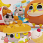 CUTE FOOD NFT Collection on Behance (31)