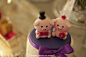 love Piggy and Piglet bride and groom wedding cake topper | Flickr - Photo Sharing!