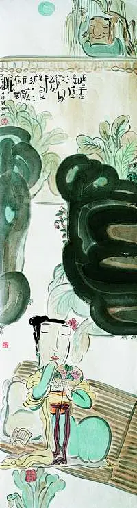 【著名画家周伟钊人物画】——才子佳人 系列
周伟钊  1952年生于湖南醴陵，中国美术家协会会员，湖南省美术家协会理事，株洲市美术家协会主席。北京大学客座教授，广西师范大学客座教授。湖南师范大学艺术学院毕业。