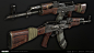 Modern Warfare Remastered: AK47 Battle Worn, Ethan Hiley : This is an alternative cosmetic option for the AK47 in Call of Duty: Modern Warfare Remastered. It's meant to be a heavily damaged and battle weary AK47 (and in this case AKM) with broken/missing 