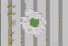 仁义礼智信小品SU模型下载_sketchup模型免费下载_素模网
