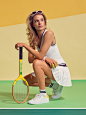 Retro Tennis : This is a retro tennis concept I came up with and shot in my studio.