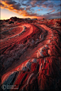 "Red Dragon" Vermillion cliffs, Arizona, USA, by Zack Schnepf #美景#