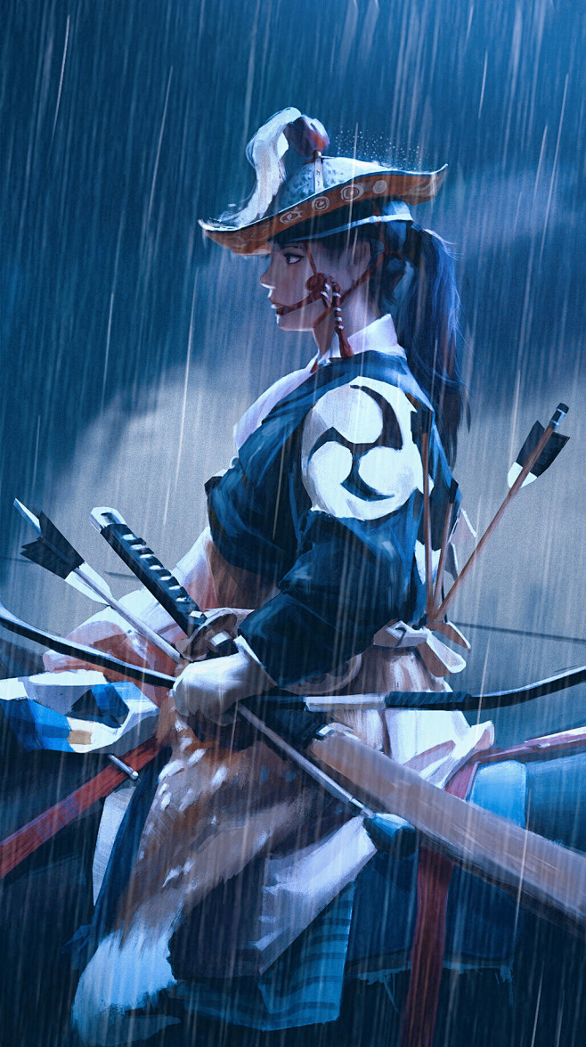 general1028x1836artstation数字艺术懒惰的艺术家插图
