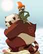 Wax's Panda by `pacman23 on deviantART
