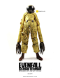 3A TOYS threea EVENFALL系列 黄色和红色太空僵尸宇航员 预定-淘宝网