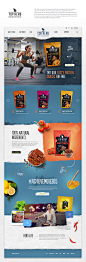 Top Herd : A rich, vibrant and engaging site for a young, modern food brand. 