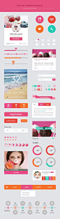 Flat UI Elements | GraphicBurgerhttp://graphicburger.com/down/?q=cicons-40-outline-icons DOWNLOOAD