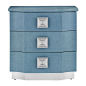 The Maya Blue Chest by Currey & Company | Luxury  | Willow & Albert Home