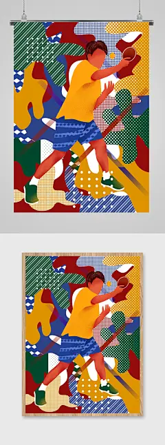 抽象插画
