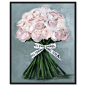 Front view of The Perfect Bouquet featuring floral and botanical and florals art.