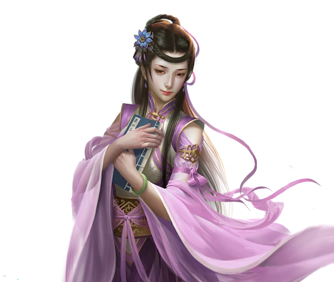 近段时间收集的古风cg-东方神韵-微元素 - Element3ds.com!图片_页游立绘 美人图片素材-花瓣网