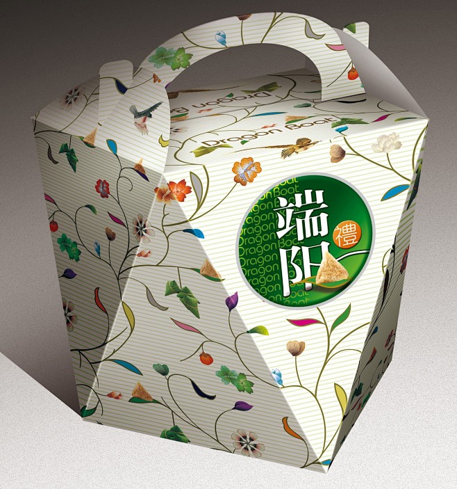 食品包装-2012年端午粽子盒-优秀包装...