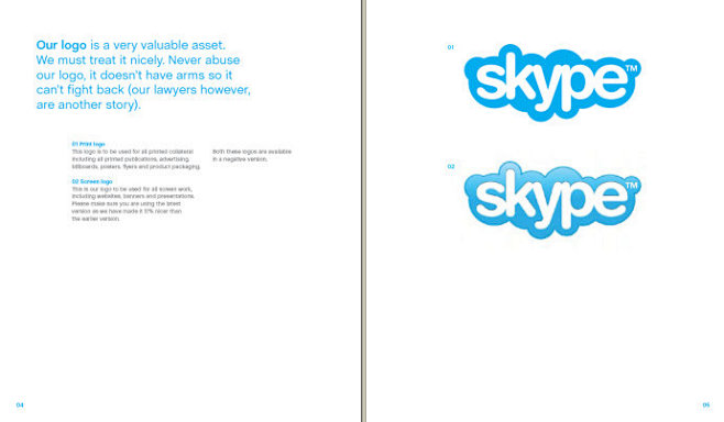 Skype品牌VI手册
