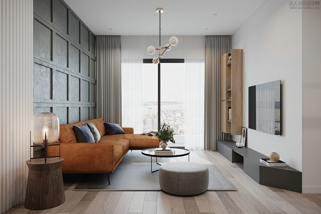 现代清简小公寓温馨而舒适的单身生活家居鉴赏61精选达人室内设计网