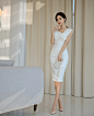 ▼SonYoonJoo▲2000227图片_TN更新(香絮婉清纤白雪荷扇袖连衣裙)_看图_孙允珠吧_百度贴吧