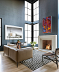 Rosa Farm House - Contemporary - Living Room - Dallas - by John Lively & Associates : Builder: Hays Signature Homes
Photography: Costa Christ Media