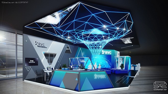 【Rvc】展台设计分享 - 52展览设计