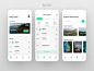 Travel App UI - Full Project mobile trends mobileui uiuxdesign uitrend-4