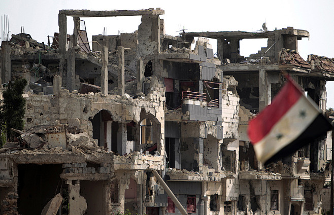 叙利亚-美好家园成了废墟-四月青年社区 ...