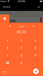 MONI支票手机app界面设计欣赏