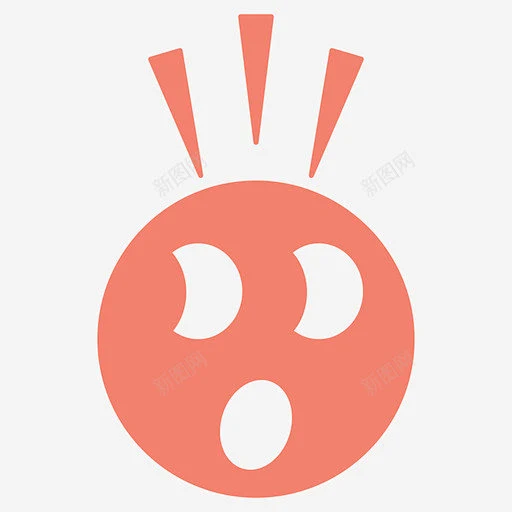 惊讶敬畏表情图标 标识 标志 UI图标 设计图片 免费下载 页面网页 平面电商 创意素材图片_惊讶表情素材图片素材-花瓣网