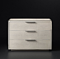 Smythson Shagreen 32" Closed Nightstand