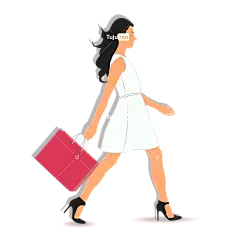 女士 购物 头像 女性 年轻女子 女孩 女性头像 店铺 销售