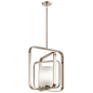 City Loft 1 Light Pendant 43783PN, from Kichler Lighting designed by Daniel Kim: 