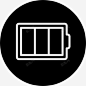 电池外形圆图标高清素材 设计图片 页面网页 平面电商 创意素材 png素材