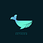 branding  Icon logo Whale