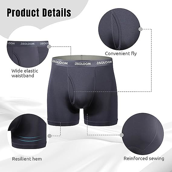 SOLOOM Men's Underwe...