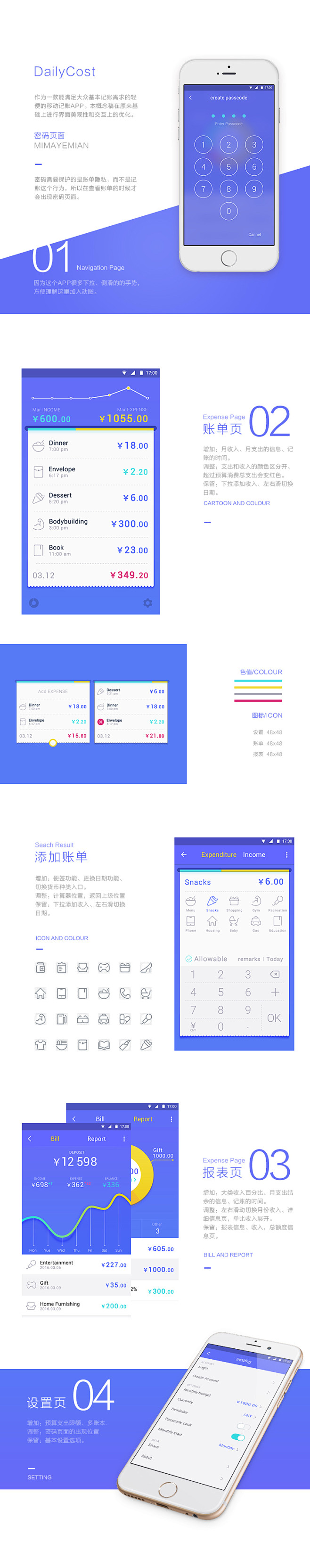 DailyCost——Redesign