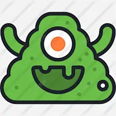 怪物图标 创意素材