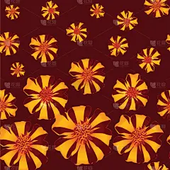 夏天,抽象,四方连续纹样,可爱的,华丽的,壁纸,植物群,花,问候,复古